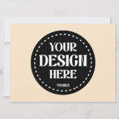 Elegant, verfijnd, strak & minimalistisch kaart (Voorkant)