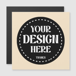 Elegant, verfijnd, strak & minimalistisch magnetische uitnodiging