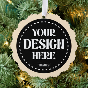 Elegant, verfijnd, strak & minimalistisch ornament kaart