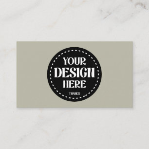 Elegant, verfijnd, strak & minimalistisch visitekaartje