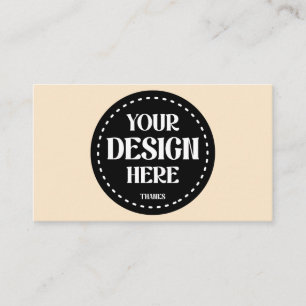 Elegant, verfijnd, strak & minimalistisch visitekaartje