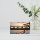 Elegant Verhuur Vastgoed Visitekaartje Perfect (Staand voorkant)