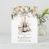 Elegant Verjaardagsfeest met Verrassing Kaart (Staand voorkant)