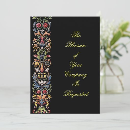 Elegant verlicht Art - Aangepaste uitnodigingen (Staand voorkant)