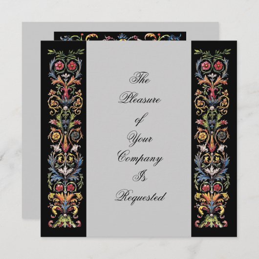 Elegant verlicht Art - Aangepaste uitnodigingen (Voorkant / Achterkant)