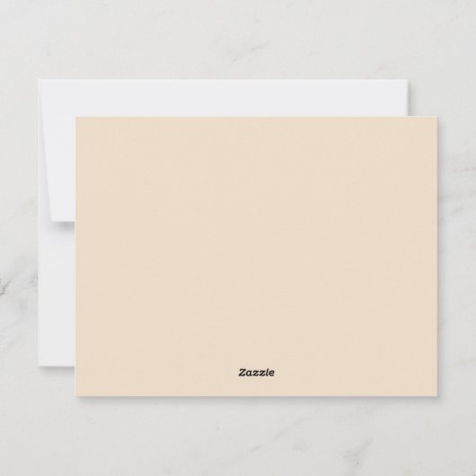 Elegant  verlichte kerstkaart (Achterkant)