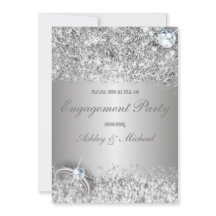 elegant verlofpartij chic Silver glitter