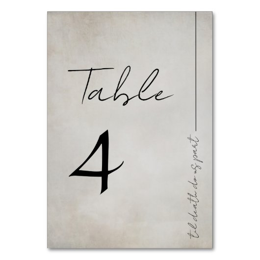 Elegant verontruste gotisch kaart (Voorkant)