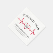 Elegant verpleegkundig arts medisch servet (Hoek)