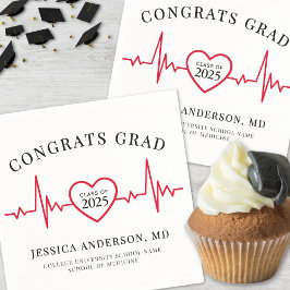 Elegant verpleegkundig arts medisch servet