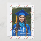 Elegant Verpleegkundige Handgeschreven Script Foto Aankondiging (Voorkant)