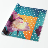 Elegant vers cadeaupapier (Uitgerold)