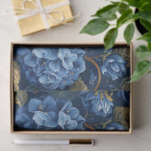 Elegant Vervlogen Hydrangea Bloemmotief Decoupage Tissuepapier (Geschenk)