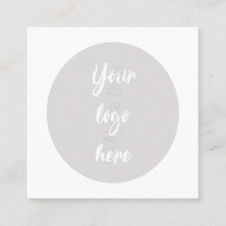 Elegant verwijzingskaart aanbevelingskaartje