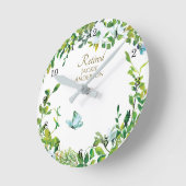 Elegant VERZORGINGSCADEAU - Gepersonaliseerde klok (Hoek)