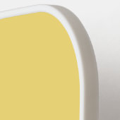 Elegant vet monogram Initiaal macaroon geel Pickleball Paddle (Links Detail)