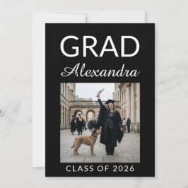 Elegant Veterinary Medicine Graduation Party Kaart