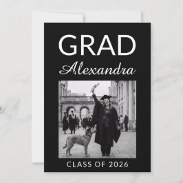 Elegant Veterinary Medicine Graduation Party Kaart