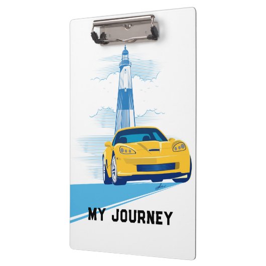 ELEGANT VETTE AUTOMOBILE ART KLEMBORD (Links)