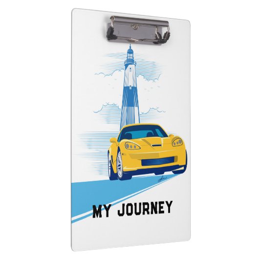 ELEGANT VETTE AUTOMOBILE ART KLEMBORD (Rechts)