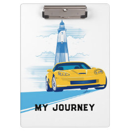 ELEGANT VETTE AUTOMOBILE ART KLEMBORD