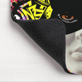 Elegant vibrant urban art Graffiti Spray paint  Muismat (Hoek)