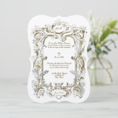 Elegant Victoriaans 1845 Cartouche Kaart (Staand voorkant)