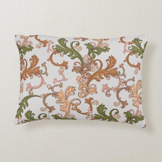 Elegant  Victoriaans Boho achteraan | Accent Kussen (Achterkant)