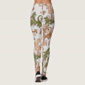 Elegant  Victoriaans Boho achteraan | Leggings (Achterkant)