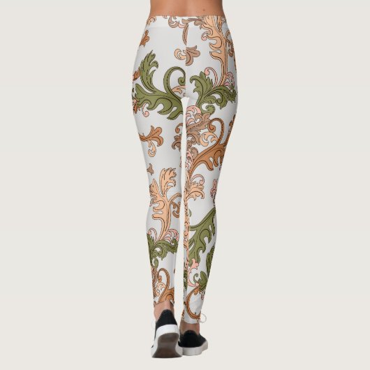Elegant  Victoriaans Boho achteraan | Leggings (Achterkant)