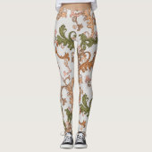 Elegant  Victoriaans Boho achteraan | Leggings (Voorkant)