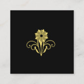 Elegant Victoriaans bruiloft Dank je Informatiekaartje (Achterkant)