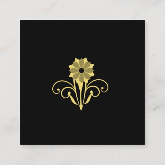 Elegant Victoriaans bruiloft Dank je Informatiekaartje (Achterkant)