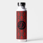 Elegant, , Victoriaans Damask gepersonaliseerd Waterfles (Links)