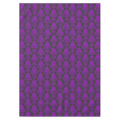 Elegant, , Victoriaans Damask Paarse Tafelkleed (Voorkant)