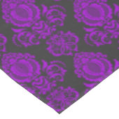 Elegant, , Victoriaans Damask Paarse Tafelkleed (Gekanteld)