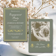 Elegant Victoriaans Engagement Party