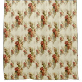 Elegant  Victoriaans Floral Pattern Douchegordijn (Voorkant)