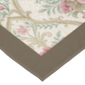 Elegant Victoriaans grillig delicaat bloemmotief Tafelkleed (Gekanteld)