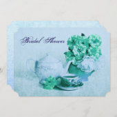 Elegant Victoriaans grunge tea Kaart (Voorkant / Achterkant)