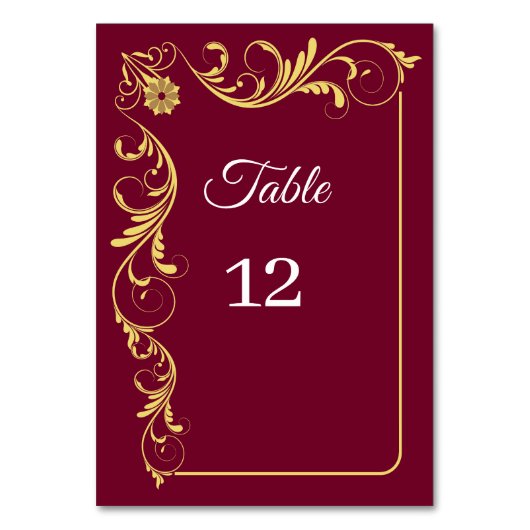 Elegant Victoriaans Kaart (Voorkant)