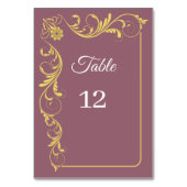 Elegant Victoriaans Kaart (Voorkant)