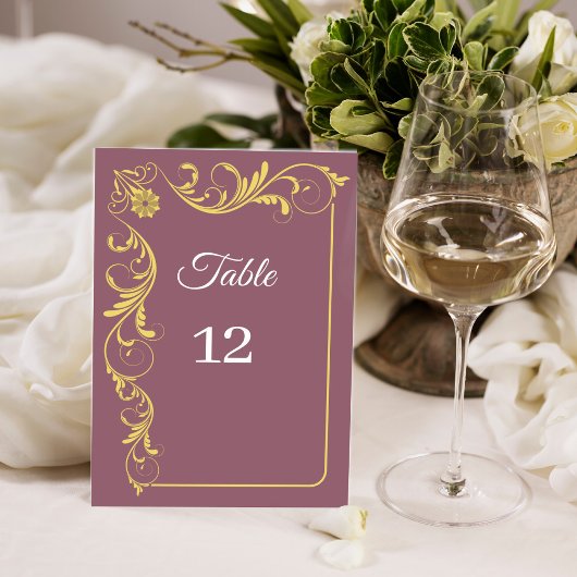 Elegant Victoriaans Kaart