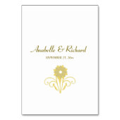 Elegant Victoriaans Kaart (Achterkant)