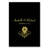 Elegant Victoriaans Kaart (Achterkant)