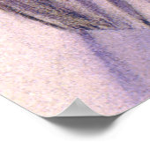 Elegant Victoriaans Lavender Lady decor art poster (Hoek)