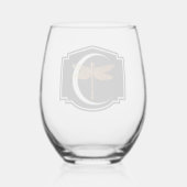 Elegant, , Victoriaans magisch sprookje Wijnglas Zonder Voet (Achterkant)