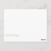 Elegant Victoriaans Modes Briefkaart (Achterkant)