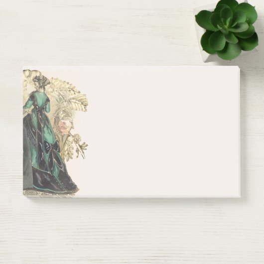 Elegant Victoriaans Modes voor dames Post-it® Notes (Kantoor)