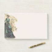 Elegant Victoriaans Modes voor dames Post-it® Notes (Op bureau)